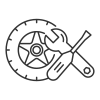 tire, wheel and suspension services